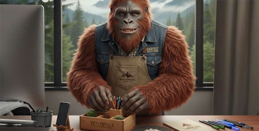 The 24-Inch Billboard: Why Desk Accessories Are the Secret Weapon for B2B Brand Visibility